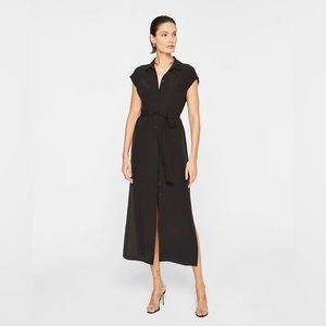 Club Monaco - “Danielle” dress - black - silk - tie in back NWT size small